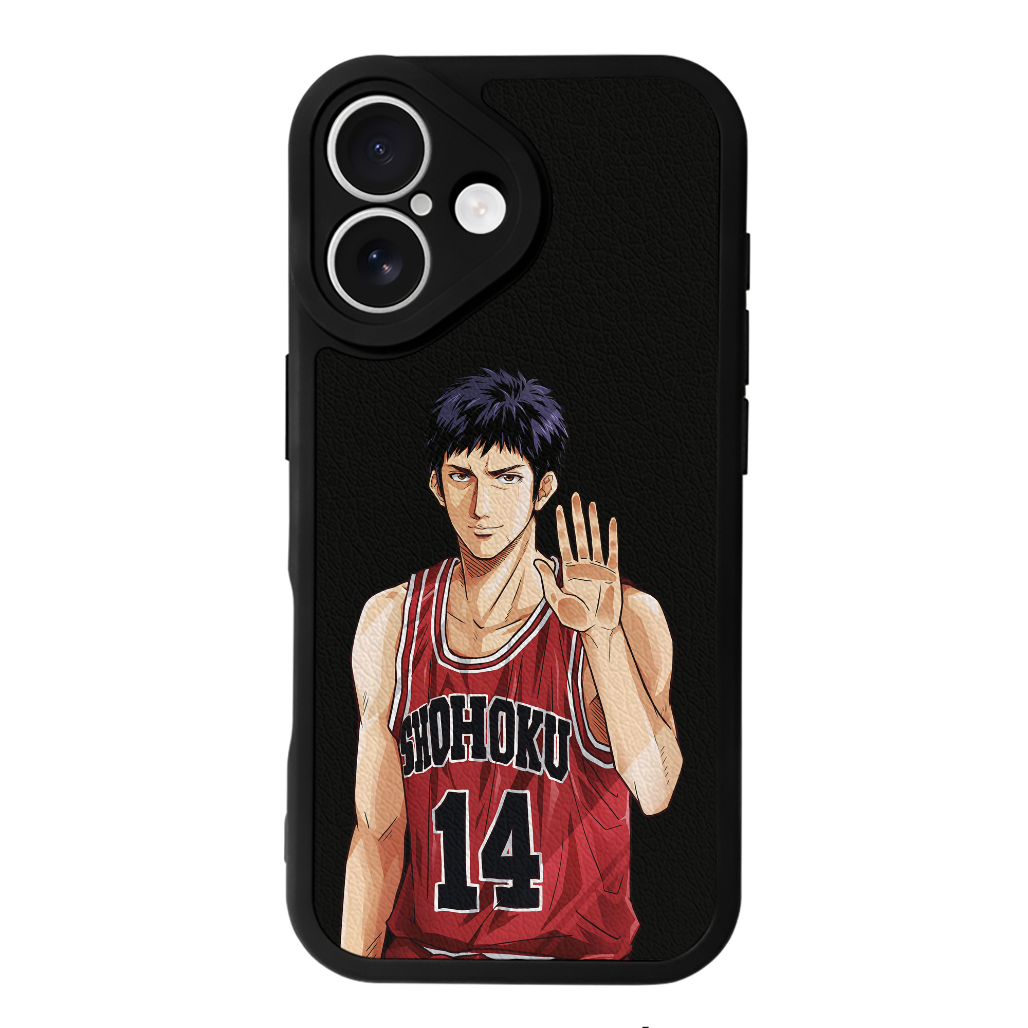 （画像用） SLAM DUNK／スラムダンク 【iPhone 16シリーズ対応】シリコンスマホケース（レザー調） 材質：シリコン